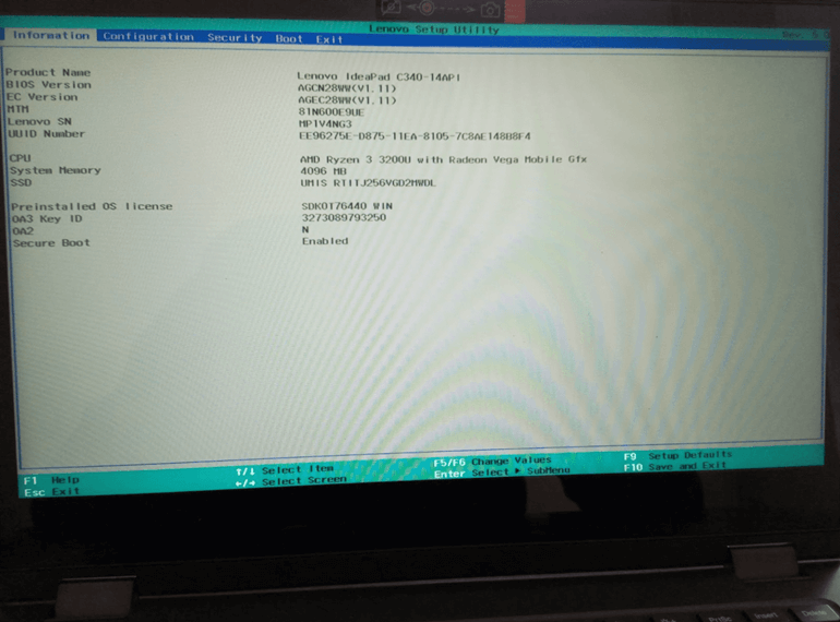 change boot drive on Windows