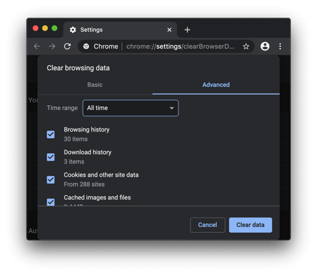 clear caches in macOS Sonoma, Ventura, Monterey, Big Sur, etc