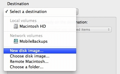 Create A Disk Image Backup on Mac