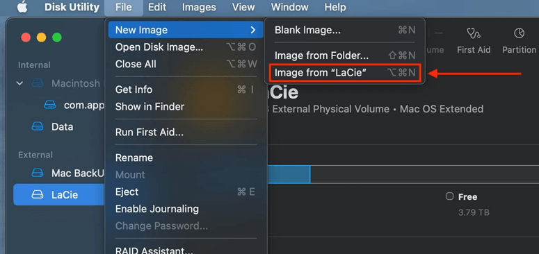 Create A Disk Image Backup on M2 Mac