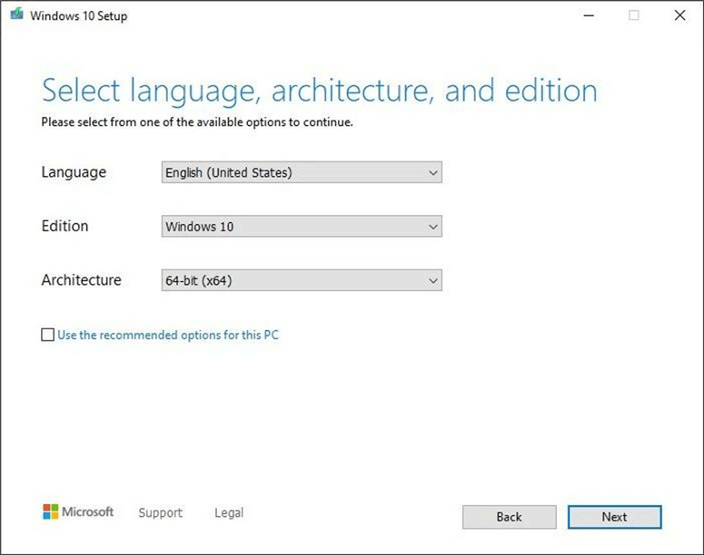 create bootable disk for Windows 10