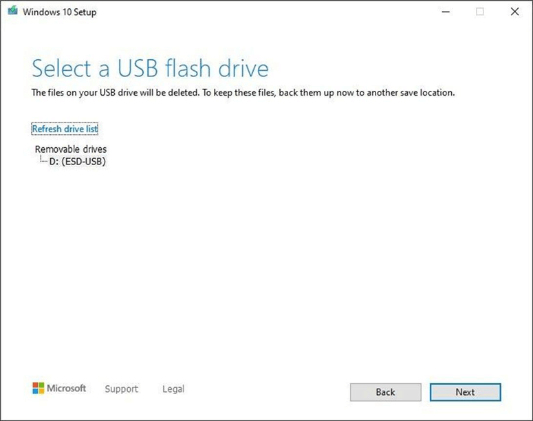 create bootable disk for Windows 10