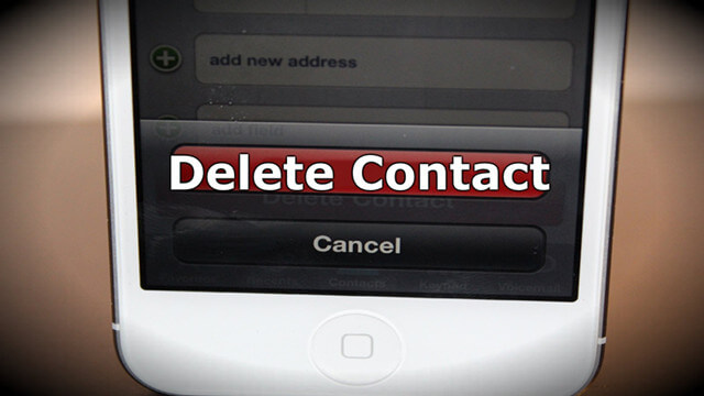 how to recover deleted/lost contacts on iPhone