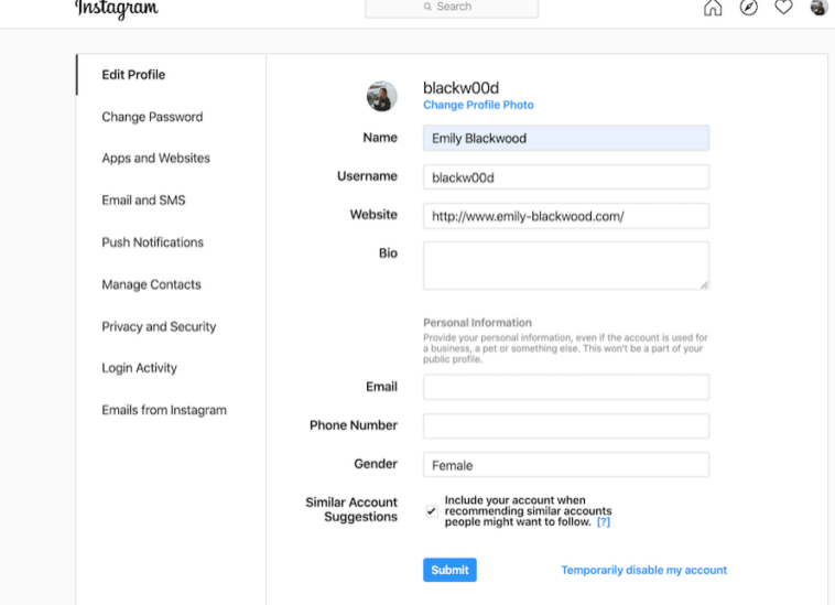Delete Instagram Account On iPhone