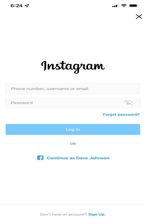 Delete Instagram Account On iPhone