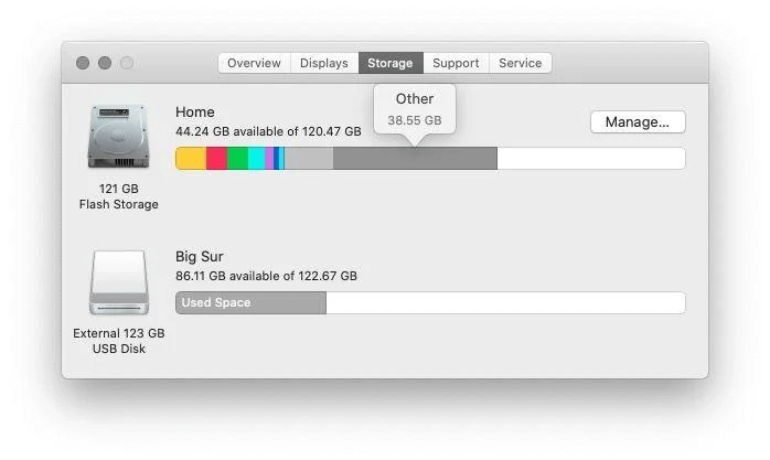 Delete Other Storage on Mac