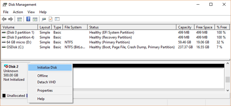 format LaCie external hard drive