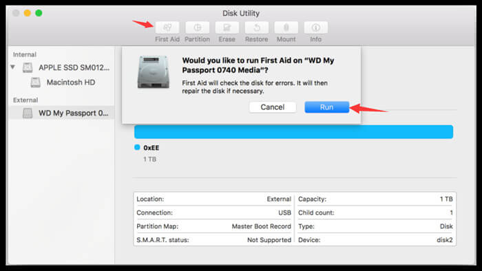 fix RAW SSD