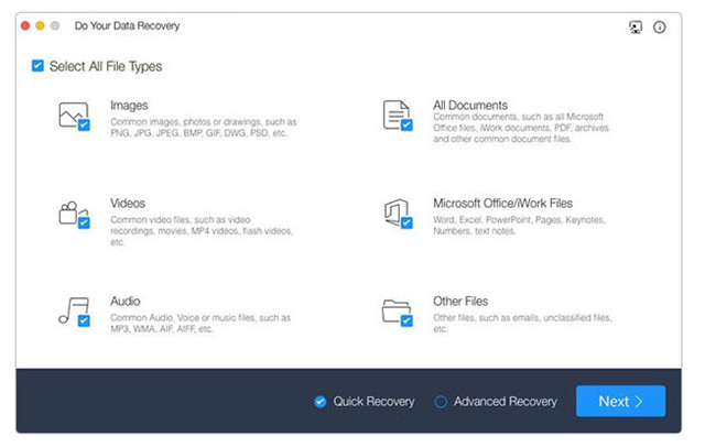 Free Mac Data Recovery Guru Alternative