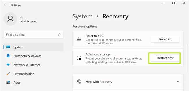 how to enter BIOS mode