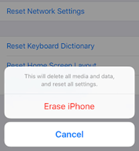 recover lost data after resetting iPhone to factory settings