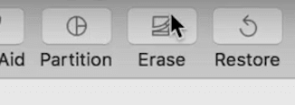 Erase Toshiba External Hard Drive on Mac