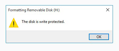 Fix A Write Protected USB Flash Drive