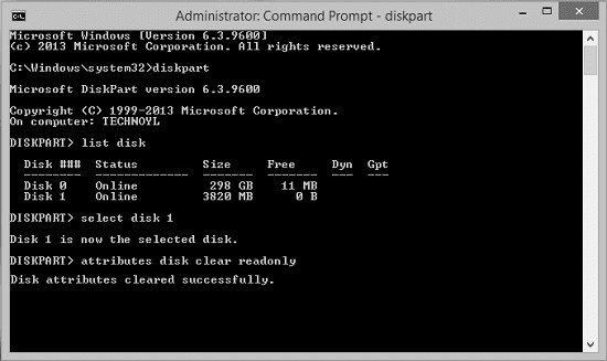 Fix A Write Protected USB Flash Drive