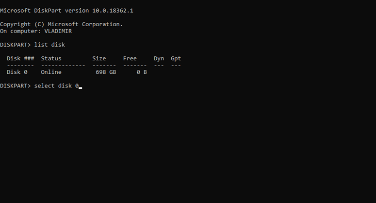 format raw ssd