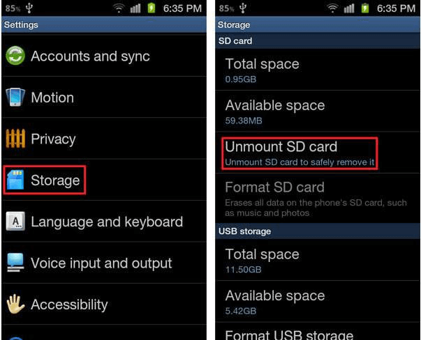 Fix Common Errors on SD Card