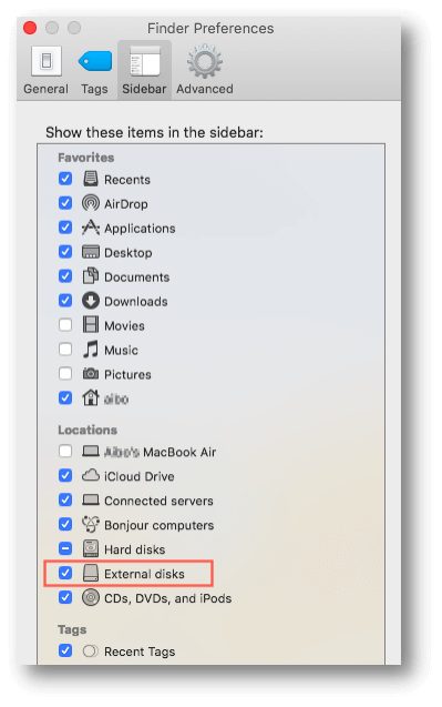fix external hard drive not showing up on Apple Silicon Mac