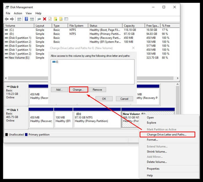 fix external hard drive not showing up issue