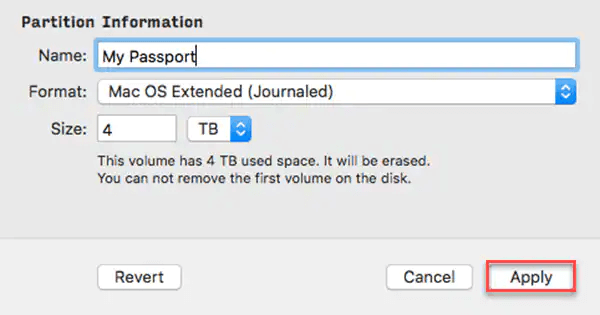 Format Your Hard Drive to APFS File System