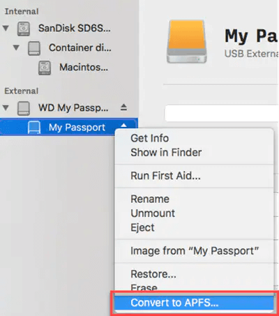 Format Your Hard Drive to APFS File System
