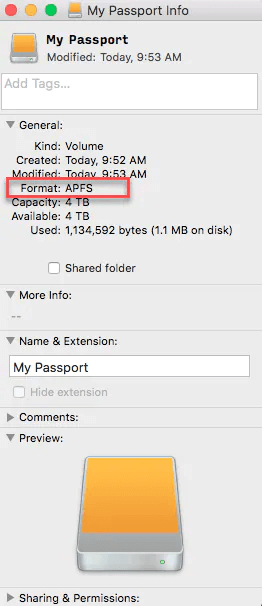 Format Your Hard Drive to APFS File System