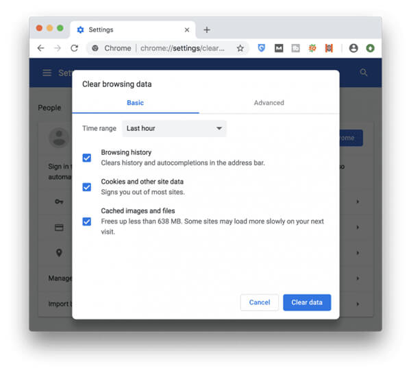 Easily Clear Chrome Browser on Mac