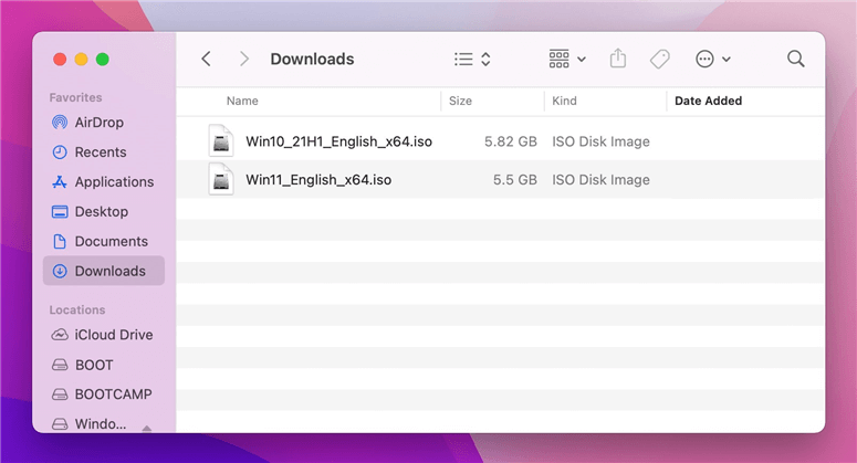 Install Windows 11 on Mac