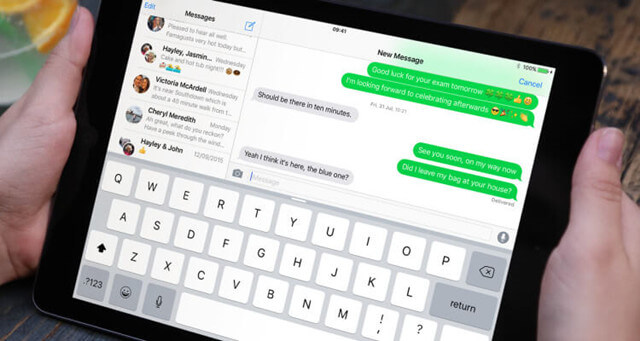 recover deleted messages on iPad