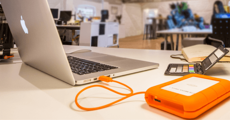 LaCie external hard drive