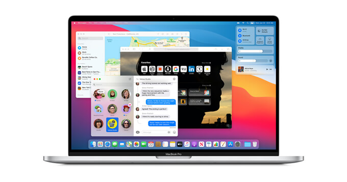 macOS Big Sur disk format