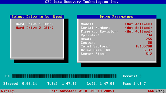 EaseUS BitWiper alternative