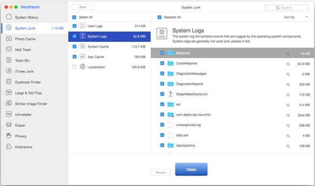 Top 10 Junk Cleaner for macOS Catalina