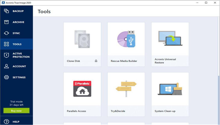 Clonezilla Alternative Acronis True Image
