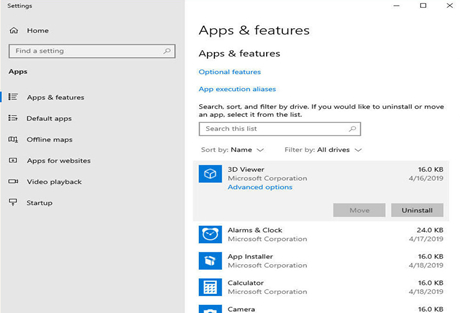 uninstall programs on Windows 11/10/8