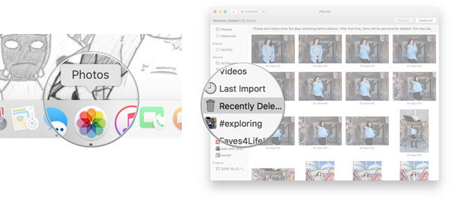 where to find recently deleted files on Mac