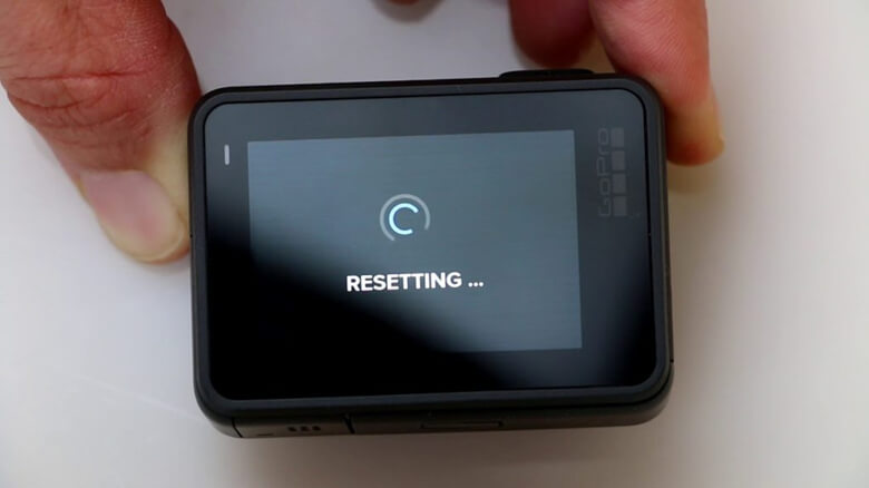 reset GoPro to factory settings