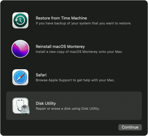 reset M1 or M2 Mac