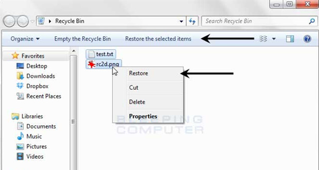 Recover Windows 11 Recycle Bin