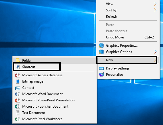 Create Safely Remove Hardware Shortcut