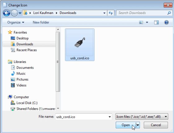 Create Safely Remove Hardware Shortcut