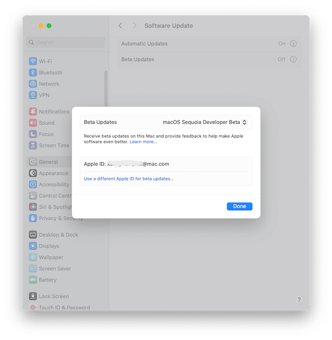 how to install macOS Sequoia Beta