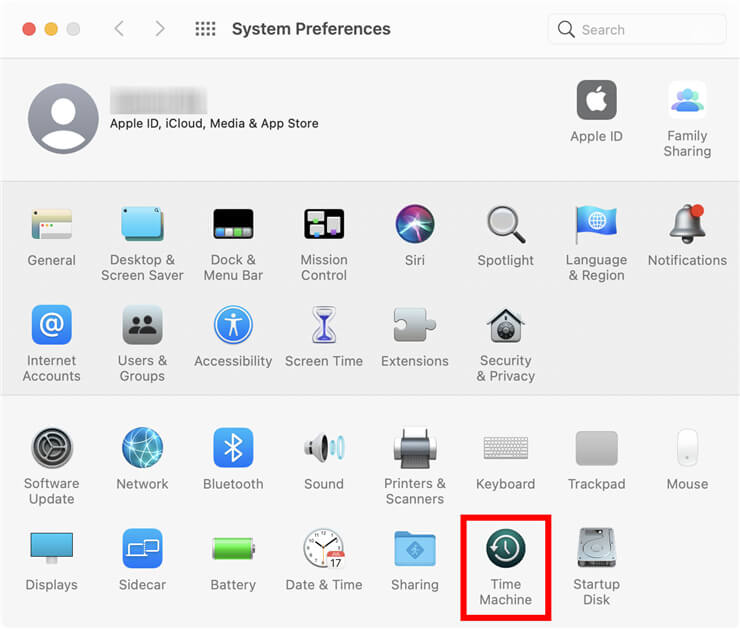 backup a Mac with a Time Machine
