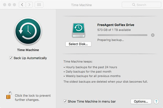 Back Up Mac Data