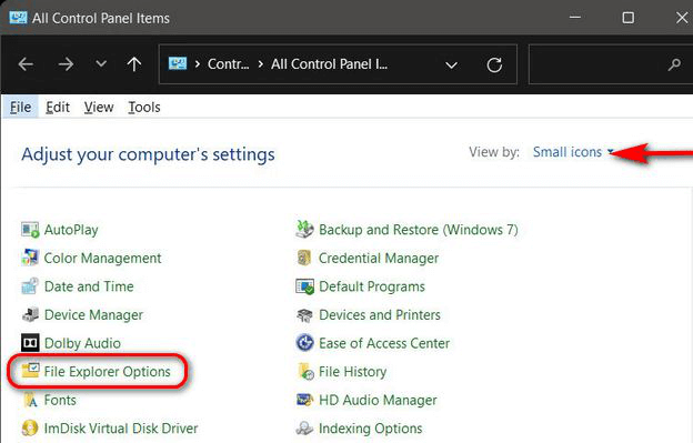 display hidden files on Windows 11