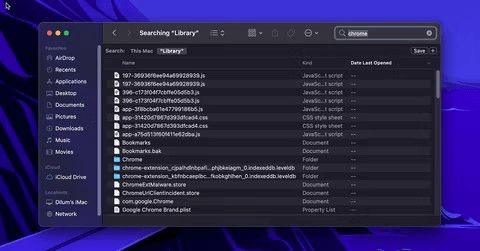 uninstall an app on Mac