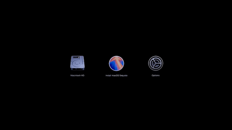 can't install macOS Sequoia on Mac