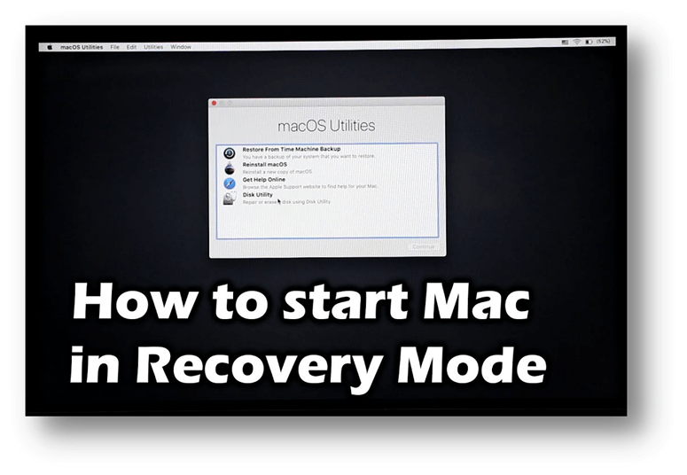 use macOS Recovery on Apple Silicon chip Mac