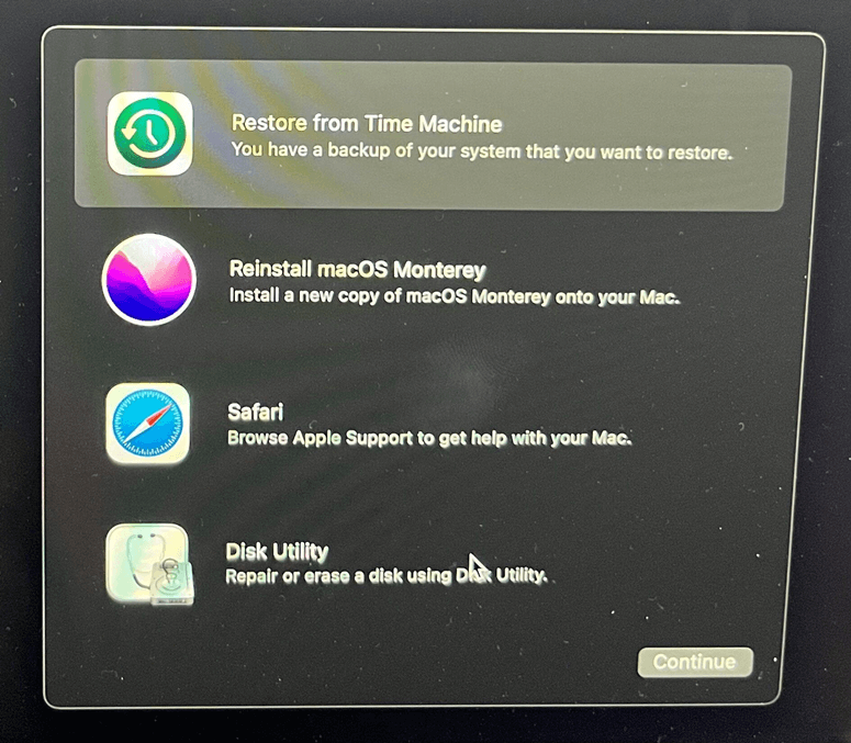 how to use macOS Recovery