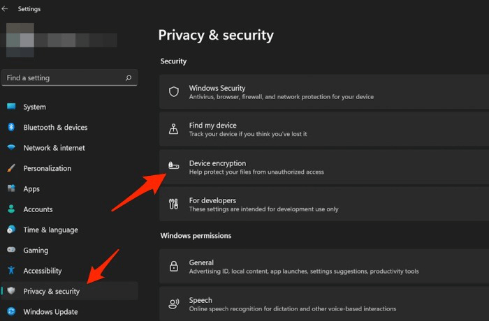 Encrypt Hard Drive Windows 11
