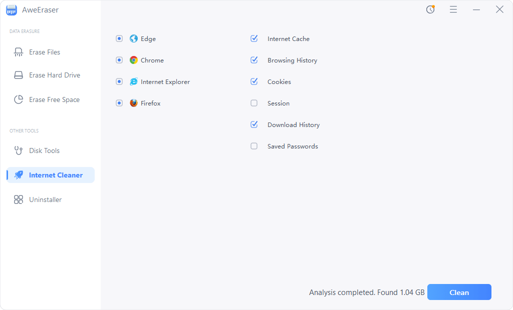 data eraser user guide